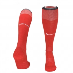 2026 World Cup Korea Republic Home Red Kids/Youth Soccer Socks