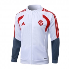 26-27 Brazil SC Internacional White Thailand Soccer Jacket-815