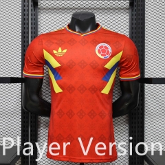 (S-3XL) Player Version 26-27 Special Version Colombia Red Thailand Soccer Jersey AAA-888