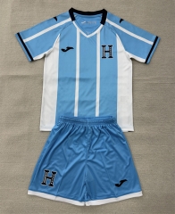 26-27 Honduras Away Blue&White Soccer Uniform-AY