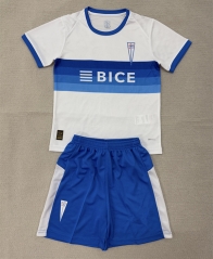 26-27 CD Universidad Católica Home White&Blue Soccer Uniform-AY