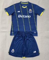 26-27 Porto 4th Away Blue Soccer Uniform-AY