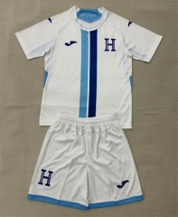 26-27 Honduras Home White&Blue Soccer Uniform-AY