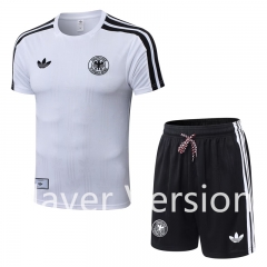 (S-4XL) Player Version 26-27 Germany White Thailand Uniform-9926