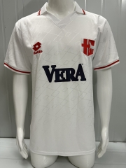 Retro Version Calcio Padova Home White Thailand Soccer Jersey-503