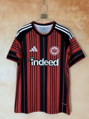 (S-4XL) 26-27 Eintracht Frankfurt Home Red&Black Thailand Soccer Jersey AAA-7209