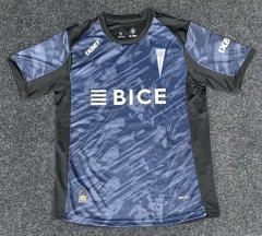 (S-4XL) 26-27 CD Universidad Católica Blue&Black Thailand Training Soccer Jersey AAA-2483