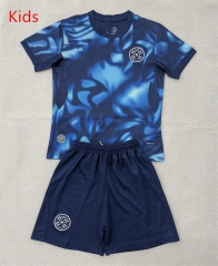26-27 Paraguay Away Blue Kids/Youth Soccer Uniform-AY
