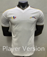 Player Version 26-27 Venezuela Away White Thailand Soccer Jersey AAA
