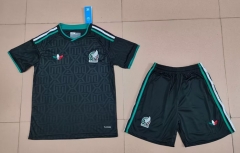 26-27 Mexico 2nd Away Black Soccer Uniform-718