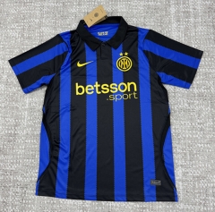 (S-4XL) 26-27 Inter Milan Home Blue&Black Thailand Soccer Jersey AAA-4506